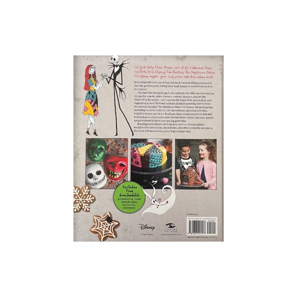 Tim Burton's Nightmare Before Christmas- Official Cookbook & Entertaining Guide - Picture 3 of 11
